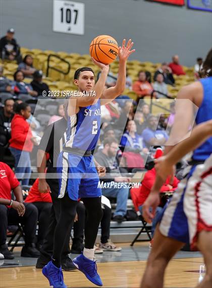 Thumbnail 2 in St. Pauls vs. Red Springs (2023 Robeson County Shootout) photogallery.