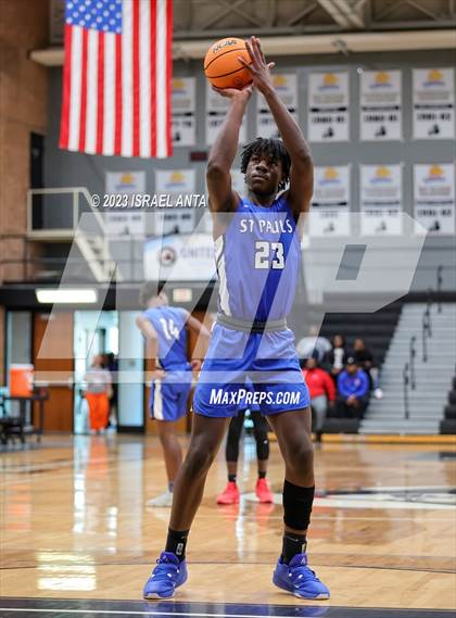 Thumbnail 2 in St. Pauls vs. Red Springs (2023 Robeson County Shootout) photogallery.