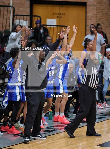 Thumbnail 3 in St. Pauls vs. Red Springs (2023 Robeson County Shootout) photogallery.