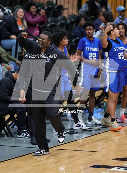Thumbnail 1 in St. Pauls vs. Red Springs (2023 Robeson County Shootout) photogallery.
