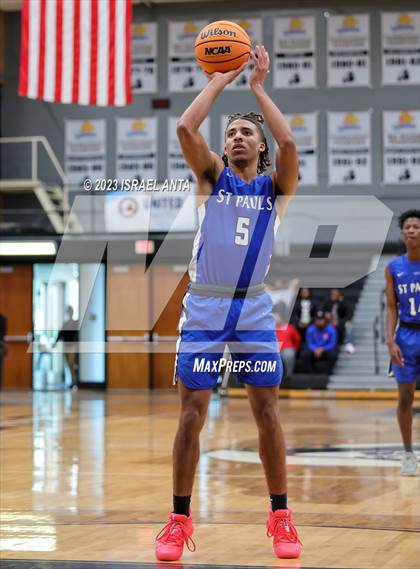 Thumbnail 1 in St. Pauls vs. Red Springs (2023 Robeson County Shootout) photogallery.