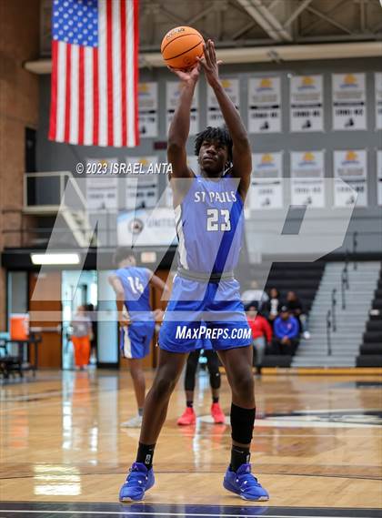 Thumbnail 3 in St. Pauls vs. Red Springs (2023 Robeson County Shootout) photogallery.
