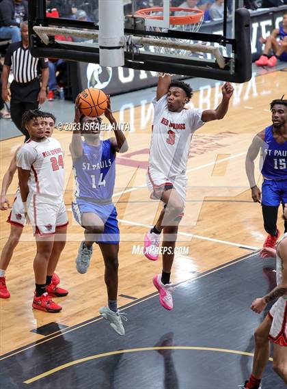 Thumbnail 1 in St. Pauls vs. Red Springs (2023 Robeson County Shootout) photogallery.