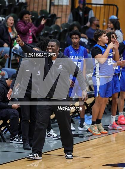 Thumbnail 3 in St. Pauls vs. Red Springs (2023 Robeson County Shootout) photogallery.