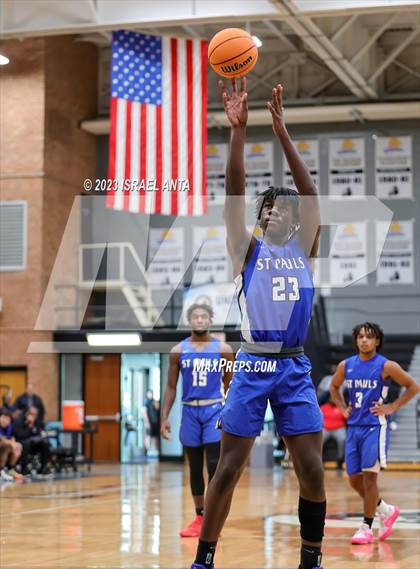 Thumbnail 1 in St. Pauls vs. Red Springs (2023 Robeson County Shootout) photogallery.