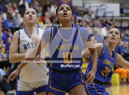 Thumbnail 3 in Homestead vs. Hamilton Southeastern (IHSAA 4A Marion Regional)  photogallery.
