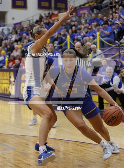 Thumbnail 2 in Homestead vs. Hamilton Southeastern (IHSAA 4A Marion Regional)  photogallery.