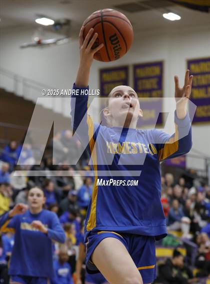 Thumbnail 2 in Homestead vs. Hamilton Southeastern (IHSAA 4A Marion Regional)  photogallery.