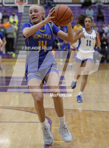 Thumbnail 3 in Homestead vs. Hamilton Southeastern (IHSAA 4A Marion Regional)  photogallery.