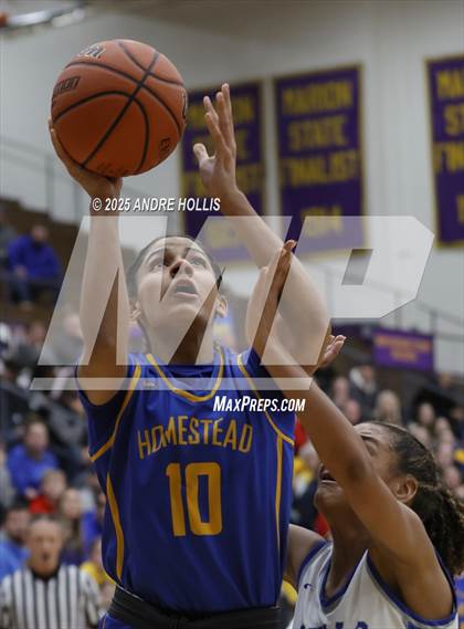 Thumbnail 3 in Homestead vs. Hamilton Southeastern (IHSAA 4A Marion Regional)  photogallery.