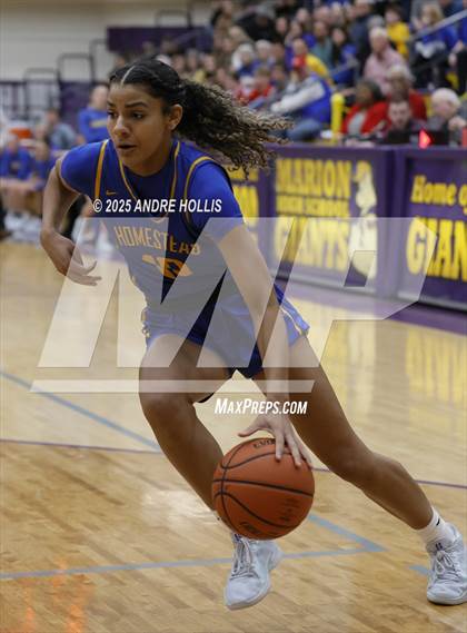 Thumbnail 1 in Homestead vs. Hamilton Southeastern (IHSAA 4A Marion Regional)  photogallery.