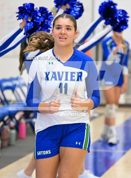 Thumbnail 3 in Xavier College Prep vs. Desert Vista (Senior Night) photogallery.