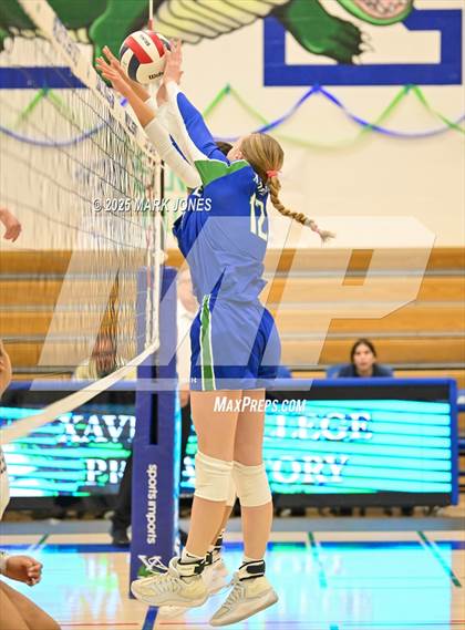 Thumbnail 2 in Xavier College Prep vs. Desert Vista (Senior Night) photogallery.