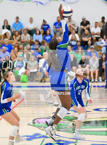 Thumbnail 2 in Xavier College Prep vs. Desert Vista (Senior Night) photogallery.