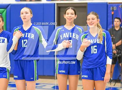 Thumbnail 2 in Xavier College Prep vs. Desert Vista (Senior Night) photogallery.