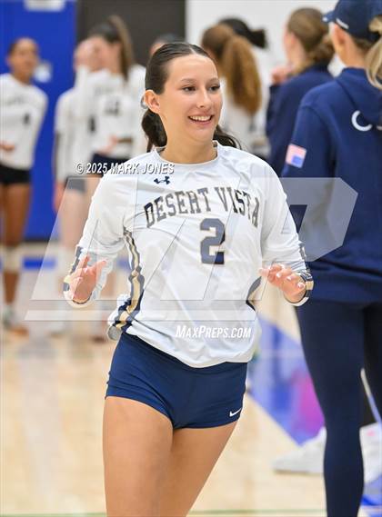 Thumbnail 3 in Xavier College Prep vs. Desert Vista (Senior Night) photogallery.