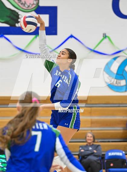 Thumbnail 3 in Xavier College Prep vs. Desert Vista (Senior Night) photogallery.