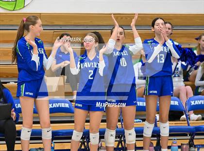 Thumbnail 1 in Xavier College Prep vs. Desert Vista (Senior Night) photogallery.