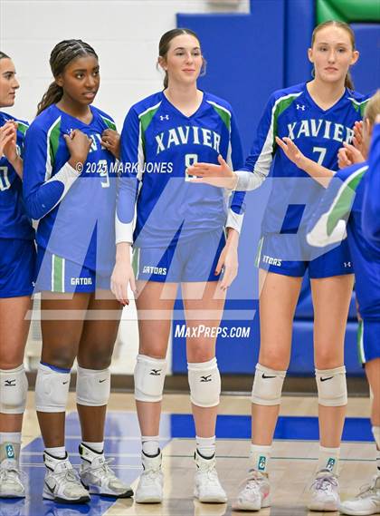 Thumbnail 1 in Xavier College Prep vs. Desert Vista (Senior Night) photogallery.