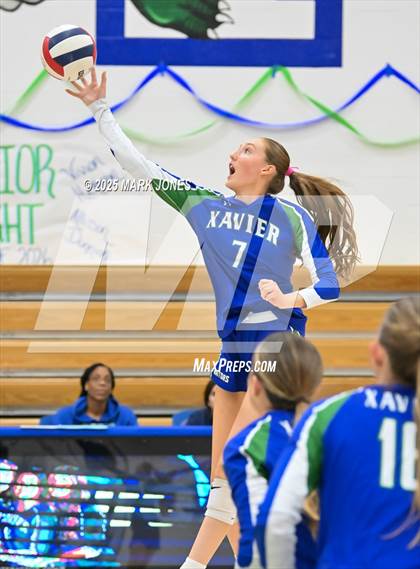 Thumbnail 1 in Xavier College Prep vs. Desert Vista (Senior Night) photogallery.