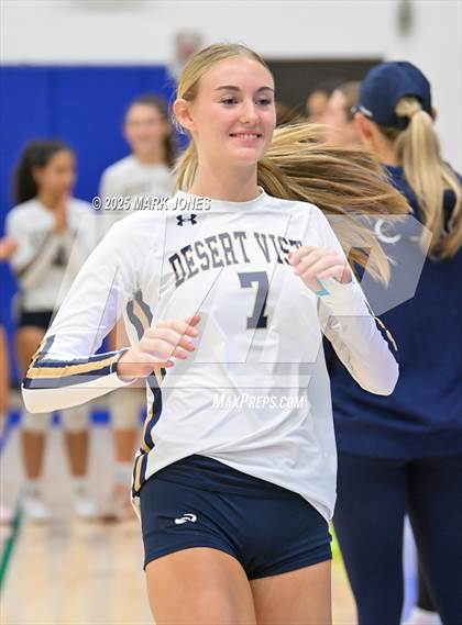 Thumbnail 2 in Xavier College Prep vs. Desert Vista (Senior Night) photogallery.