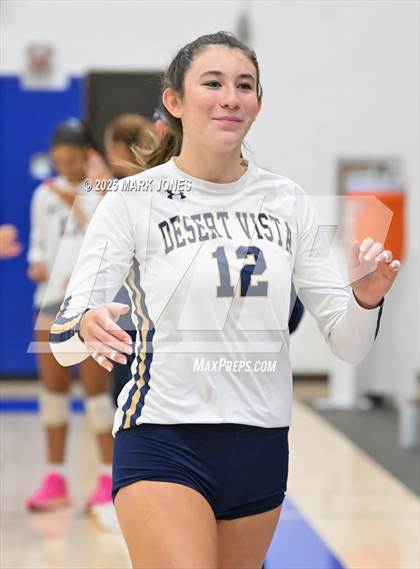 Thumbnail 2 in Xavier College Prep vs. Desert Vista (Senior Night) photogallery.