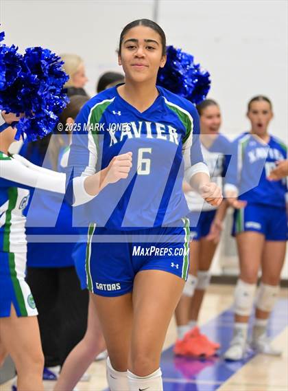 Thumbnail 1 in Xavier College Prep vs. Desert Vista (Senior Night) photogallery.