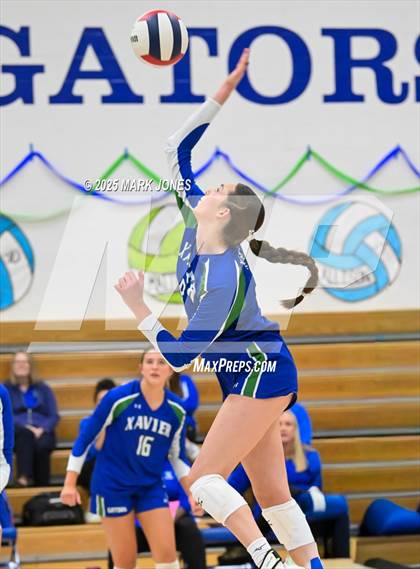 Thumbnail 3 in Xavier College Prep vs. Desert Vista (Senior Night) photogallery.