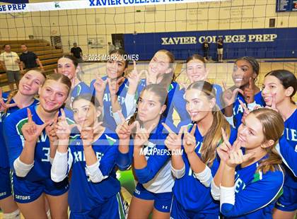 Thumbnail 2 in Xavier College Prep vs. Desert Vista (Senior Night) photogallery.