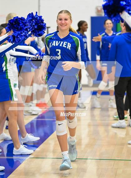 Thumbnail 1 in Xavier College Prep vs. Desert Vista (Senior Night) photogallery.