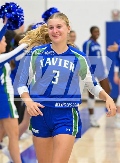 Thumbnail 2 in Xavier College Prep vs. Desert Vista (Senior Night) photogallery.