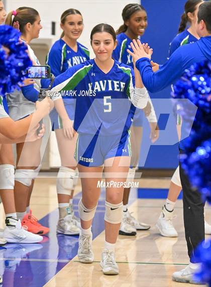 Thumbnail 3 in Xavier College Prep vs. Desert Vista (Senior Night) photogallery.