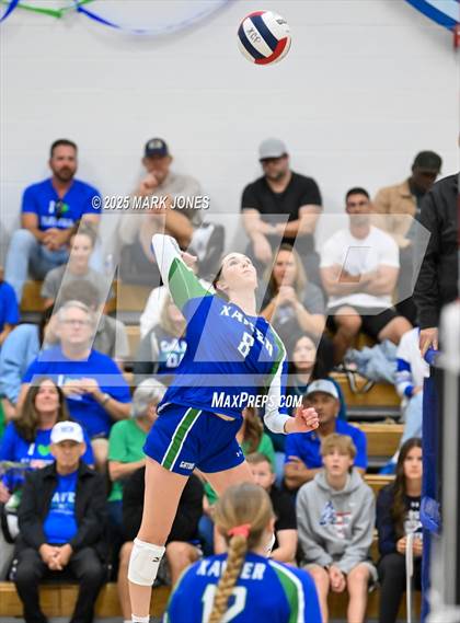 Thumbnail 2 in Xavier College Prep vs. Desert Vista (Senior Night) photogallery.