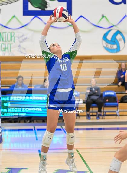 Thumbnail 2 in Xavier College Prep vs. Desert Vista (Senior Night) photogallery.