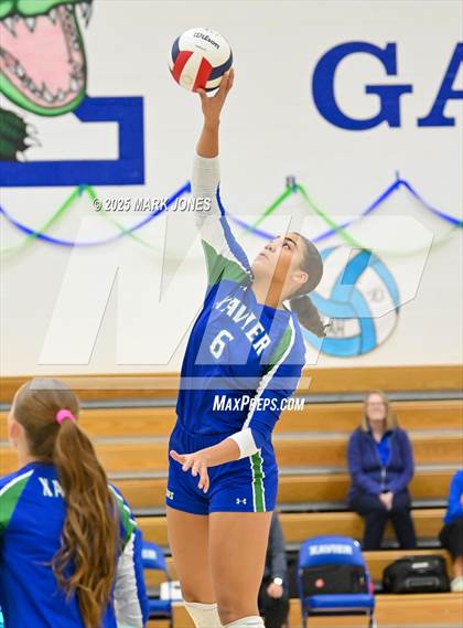 Thumbnail 2 in Xavier College Prep vs. Desert Vista (Senior Night) photogallery.