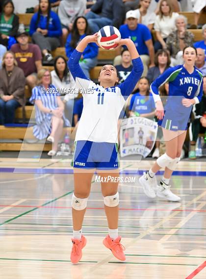Thumbnail 3 in Xavier College Prep vs. Desert Vista (Senior Night) photogallery.