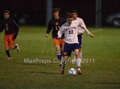 Thumbnail 3 in Jericho vs East Syracuse-Minoa (NYSPHSAA Class A Semifinal) photogallery.