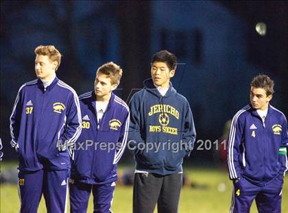 Thumbnail 2 in Jericho vs East Syracuse-Minoa (NYSPHSAA Class A Semifinal) photogallery.
