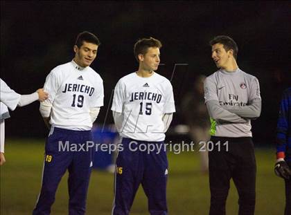 Thumbnail 3 in Jericho vs East Syracuse-Minoa (NYSPHSAA Class A Semifinal) photogallery.