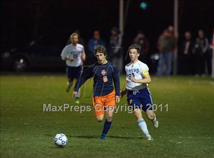 Thumbnail 1 in Jericho vs East Syracuse-Minoa (NYSPHSAA Class A Semifinal) photogallery.