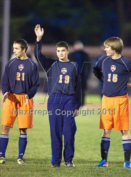 Thumbnail 3 in Jericho vs East Syracuse-Minoa (NYSPHSAA Class A Semifinal) photogallery.