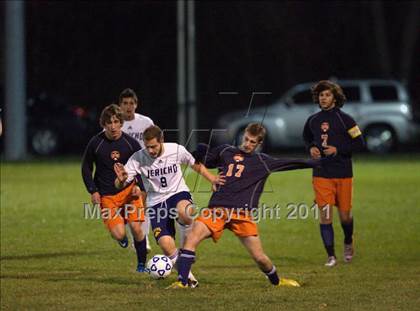 Thumbnail 2 in Jericho vs East Syracuse-Minoa (NYSPHSAA Class A Semifinal) photogallery.