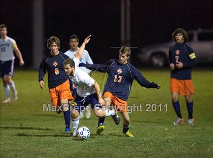 Thumbnail 3 in Jericho vs East Syracuse-Minoa (NYSPHSAA Class A Semifinal) photogallery.
