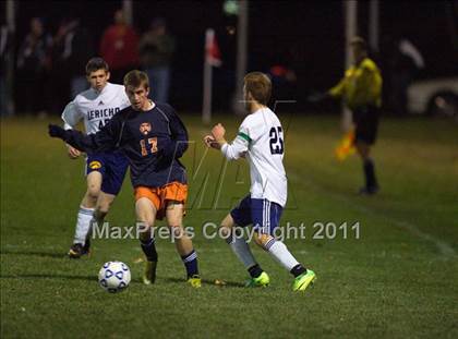 Thumbnail 3 in Jericho vs East Syracuse-Minoa (NYSPHSAA Class A Semifinal) photogallery.