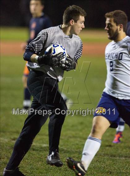 Thumbnail 1 in Jericho vs East Syracuse-Minoa (NYSPHSAA Class A Semifinal) photogallery.