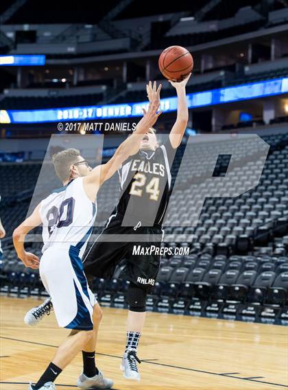 Thumbnail 1 in Cornerstone Christian Academy vs. Rocky Mountain Lutheran photogallery.