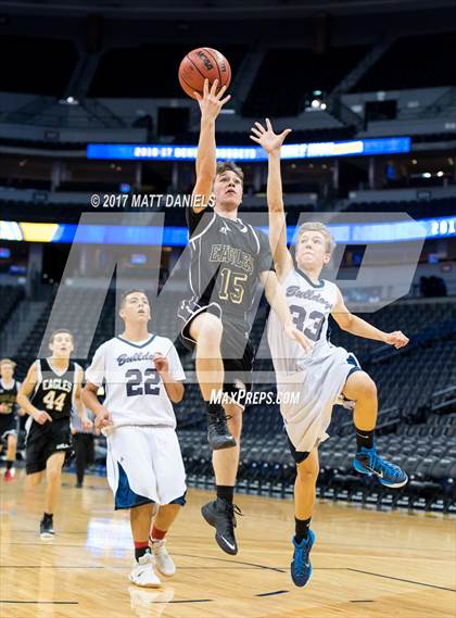 Thumbnail 2 in Cornerstone Christian Academy vs. Rocky Mountain Lutheran photogallery.