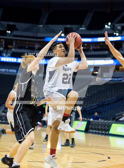 Thumbnail 3 in Cornerstone Christian Academy vs. Rocky Mountain Lutheran photogallery.