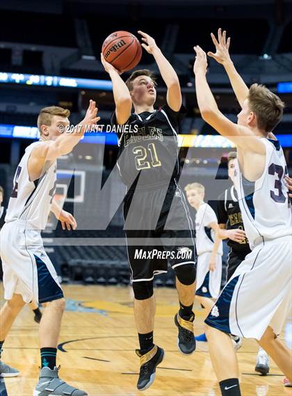 Thumbnail 1 in Cornerstone Christian Academy vs. Rocky Mountain Lutheran photogallery.