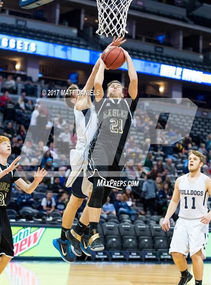 Thumbnail 2 in Cornerstone Christian Academy vs. Rocky Mountain Lutheran photogallery.